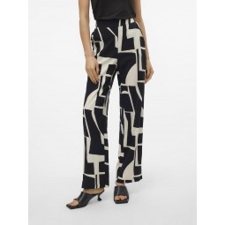 Vero moda pantaloni measy joy hw wide pants wvn ga